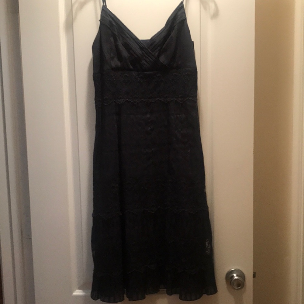 Absolutely gorgeous silk and cotton party dress.